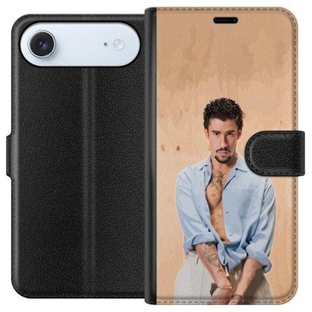 Yhteensopiva Lompakkokotelo Apple iPhone 17 Air Bad Bunny Super Bowl-inspiroima grafiikka, jossa NFL-trofe ja San Franciscon silta urheilusuunnittelus