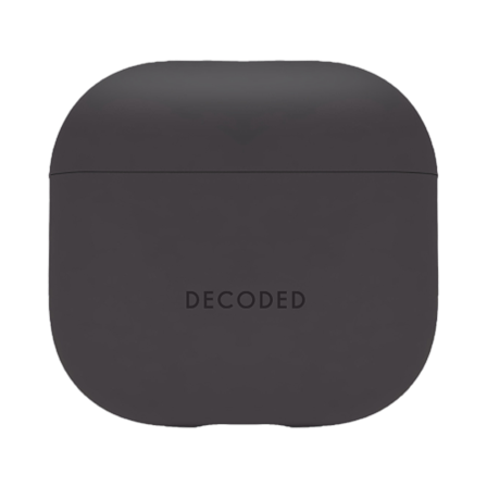 Decoded Aircase i silikone til AirPods 4 - grafit