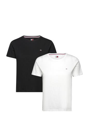 Tjw 2Pack Soft Jersey Tee T-shirts & Tops Short-sleeved Multi/mønstret Tommy Jeans*Betinget Tilbud