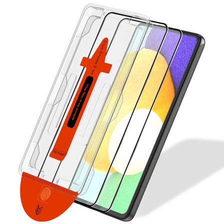 2-pak Kompatibel med Samsung A52 Skærmbeskytter - Hærdet Glas | [Automatisk Installation] - Boblefri