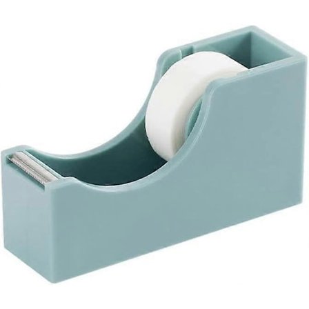 Teippiteline, pöytäteline, teippipenkki, liukumaton, helppokäyttöinen, siisti leikkaus, sopii 18 mm teipille