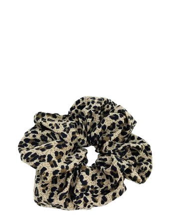 Pipol's Bazaar Bonny Scrunchy Leo Beige - Beige - ONE SIZE