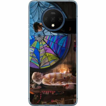 Oneplus 7t Genomskinligt Skal Wednesday Addams