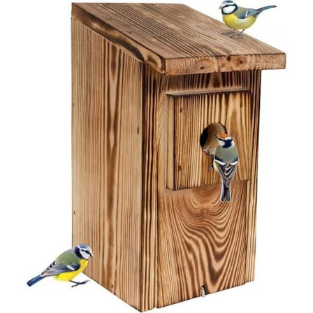 Fuglekasse Kreativ Hjem Pin Flamme Ude Anti-Rovdyr