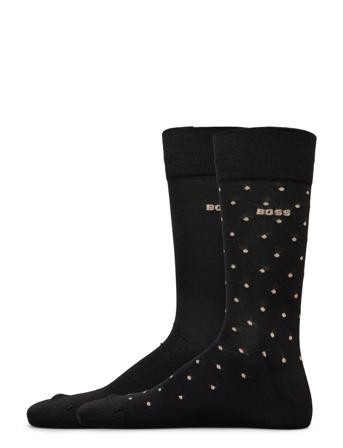 2P Rs Gift Set Mc Underwear Socks Regular Socks Svart BOSS