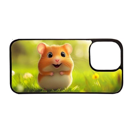 Söt Tecknad Hamster iPhone 12/iPhone 12 Pro Skal