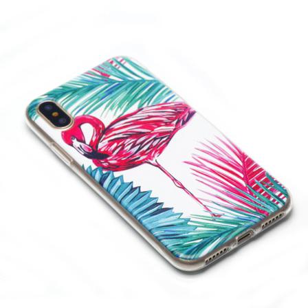 Skyddsskal Palm Flamingo För Iphone X/xs