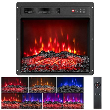 18" sähkötakka, 750W/1500W, kaukosäädin