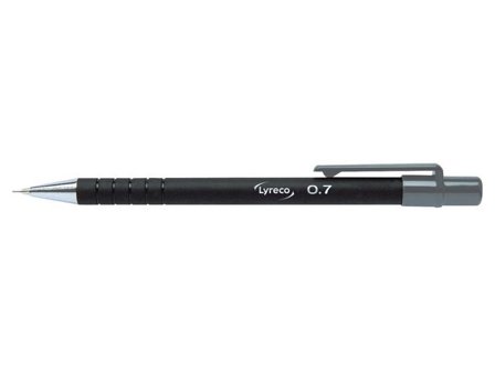 Lyreco Stiftpenna grip 0,7mm svart - Lyreco - Kontorsmaterial - Pennor - Stiftpennor