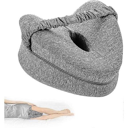 Kneepute mellom bena for soving, memory foam knepute for soving