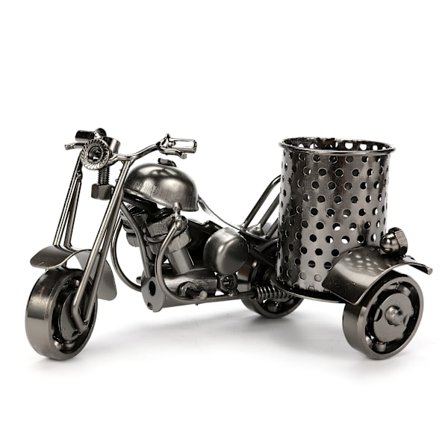 Pennhållare för skrivbord, Harley The Motorcycle Metal (Svart)