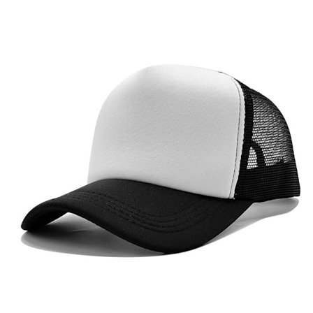 Svamp mesh keps baseballkeps enfärgad solskydd och solskydd