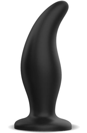 Afterdark Sharky Anal Plug Black Silicone 12cm - Woome.pl