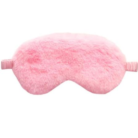 Sömnmask Imitationssilke Rosa