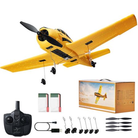 RC-flygplan - DUOKU - A210 - 4 kanaler - 6-axlig gyroskop - 2 batterier 500 mAh
