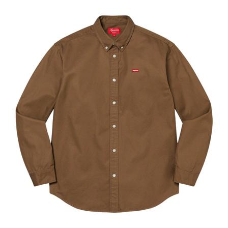 Supreme, Shirts Bruin, Heren, Maat:L