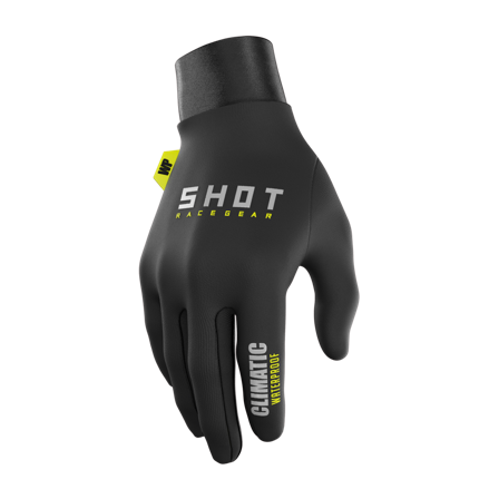 Shot Climatic 3.0 Crosshandskar Svart/Neongul M