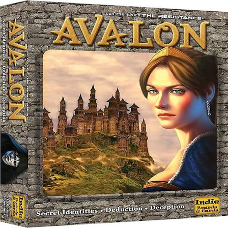 Resistance: Avalon - Jännittävä sosiaalinen päättelylautapeli Nopea strategia ja petos 5-10 pelaajalle Ikä 13+ - 30 minuutin peliaika