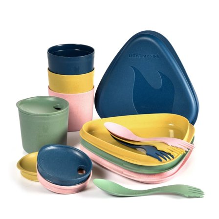 Light My Fire Picnic For 4 eating utensils Multi-colored OneSize