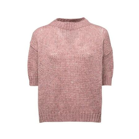 Roberto Collina, Knitwearv Roze, Dames, Maat:L,alpaca