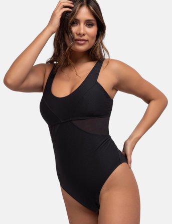 Dorina Saint Tropez Shaping Swimsuit - Black - M