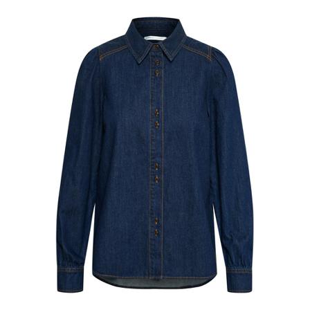 Inwear - Skjortor - Blå - Dam - Storlek: Xs, Dam, Storlek: XS