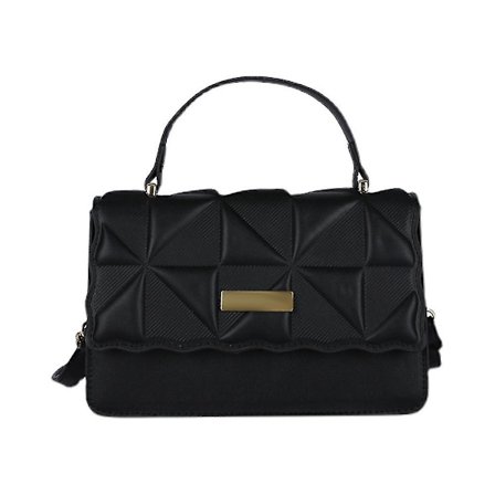 Crossbody-väskor Handväskor Kedja Axelväska för kvinnor Koppling Handväska Svart