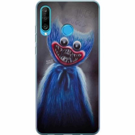 Huawei P30 Lite Genomskinligt Skal Huggy Wuggy