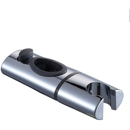 Chrome Abs Dusjhode Holder Dusj Holder Clip On Shower Bar Hånddusj Holder 360 Rotasjon For Bad Oval,s