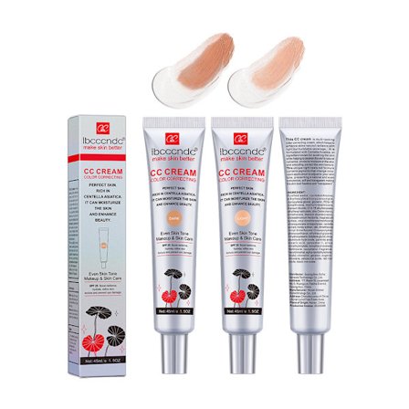 ibcccndc langvarig flytende foundation, langvarig og naturlig concealer 1 stk