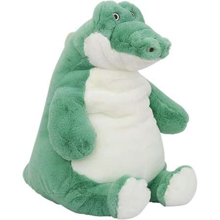 Gosedjur krokodil plyschleksak, krokodil animerad kroppskudde, stor plyschfylld krokodil bläckfisk kudde pojke och flicka present (24 ")