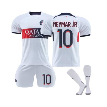 (Paris Saint-Germain #10 Neymar jR 2023/2024 Fotballdrakt Borte 20(115-125CM)