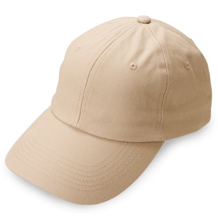 Waykins | Gorra de algodón lisa color arena para hombres - Gorras para hombre