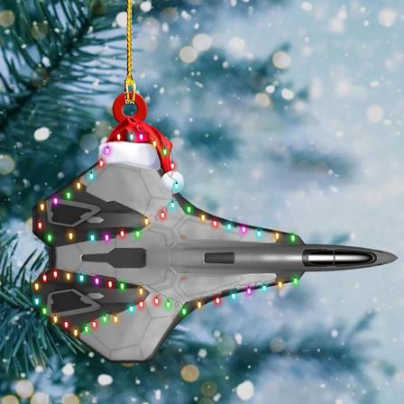 Julepynt med fly- og bilmotiv - Søt juledesign for jule- og nyttårsfestdekorasjon