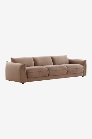 Jotex - Sofa 3-seters Greige - MOLTON - Kjøp 3-seters sofaer hos Jotex