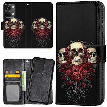 OnePlus Nord 3 5G - Lommebok Deksel Skulls