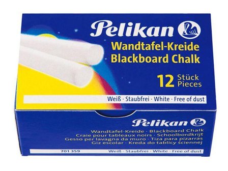 PELIKAN Kritt PELIKAN 755 9cm hvitt (12)