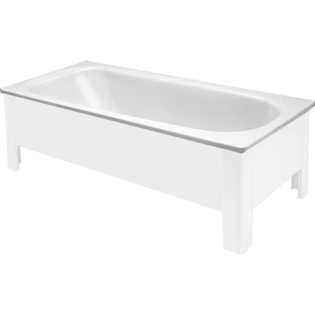 Ifö Caribia BK-HF 15 Badkar för halvfront, 1470 x 700 mm, Badrum