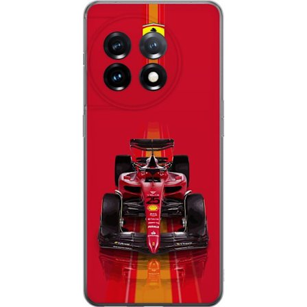 Yhteensopiva Puhelinkuori OnePlus OnePlus 11R Ferrari Formula 1 -auto ikonisessa punaisessa muotoilussa urheilullisella tarkkuudella