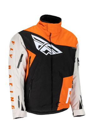 Chaqueta FLY Racing SNX Pro Naranja/Gris/Negro S
