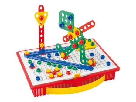 Mecano Tecno 80 delar - Lyreco - Skola och förskola > Lekmaterial > Bygglek, konstruktion och mosaik