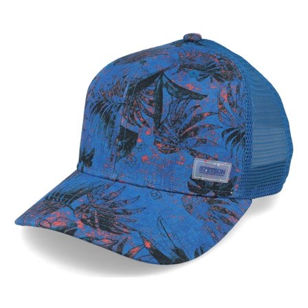 Stetson - Baseball Cap Organic Linen Sustainable Blue Trucker Trucker Blue Cap - @ Hatstore