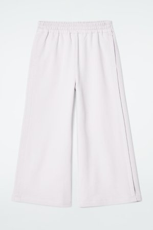 COS Damen Culottes Aus Jersey - Lila