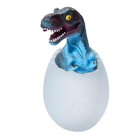 Berøringsfølsom nattlampe med 16 farger, klappbar dinosaur-egglampe