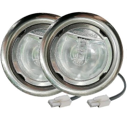 2-pack 20W G4 Halogenlampa 12V AC Klart Glas Under Skåp Lampa Pucklampa Garderob Display Skåp Garderobshylla Vinskåpslampa
