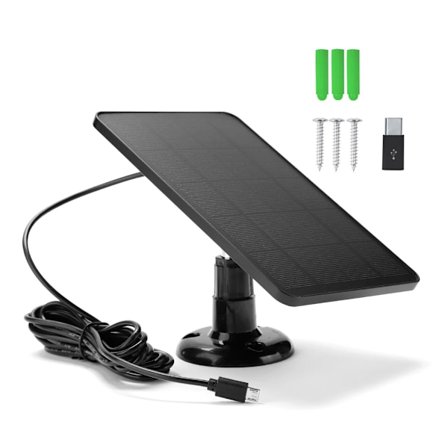 10W 5V Solar Panel 2in1 Micro USB+Type-C Solar Panels