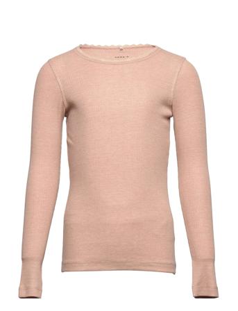Nkfkab Ls Slim Top T-shirts Long-sleeved T-shirts Korallit Name It