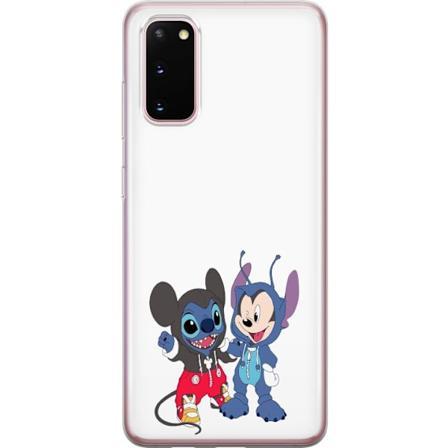 Samsung Galaxy S20 Genomskinligt Skal Stitch musse pigg