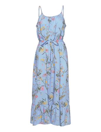 Vmeasy 7/8 Strap Dress Wvn Ga Maxiklänning Festklänning Multi/mönstrad Vero Moda