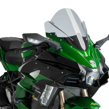Puig Z-Racing Windscreen - Kawasaki Ninja H2 SX 2018-2023